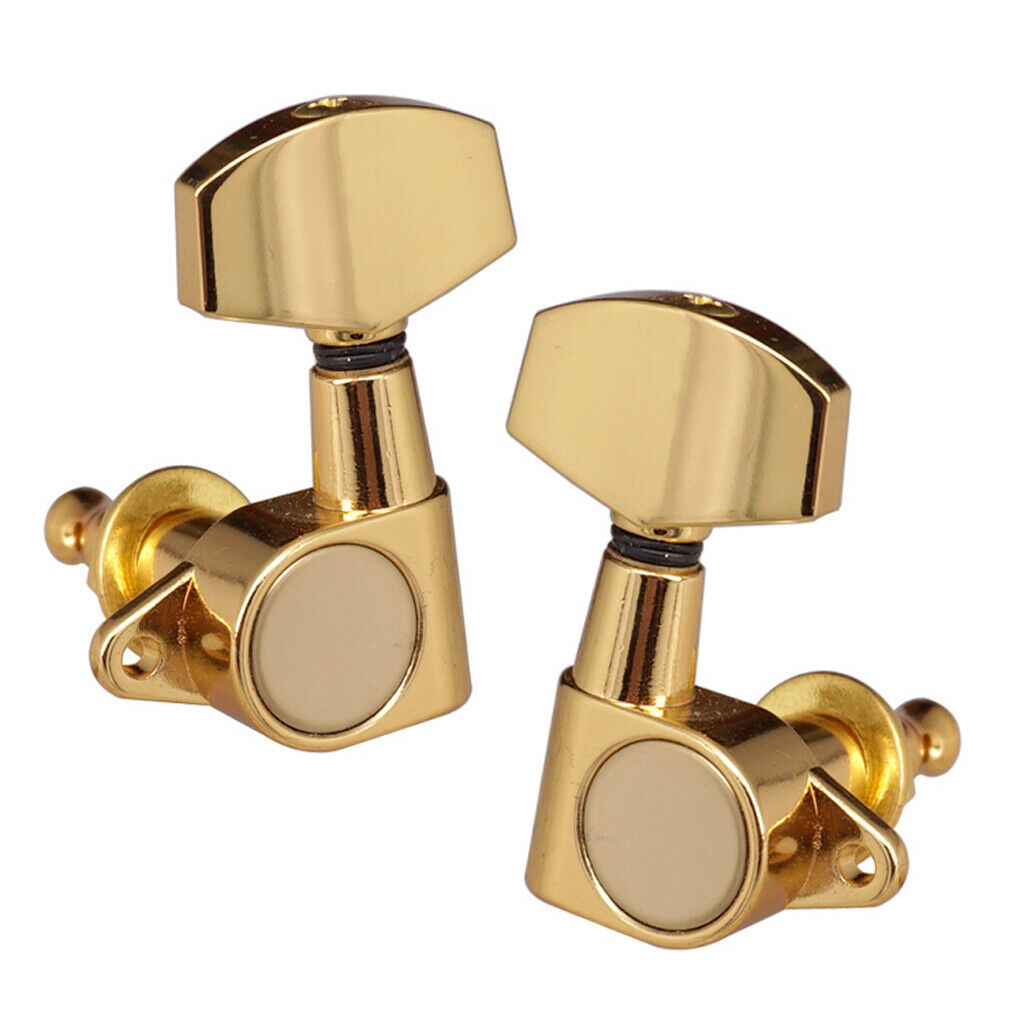 Metal Sealed 3L3R Guitar Tuning Pegs Key for Acoustic Folk Guitar Parts