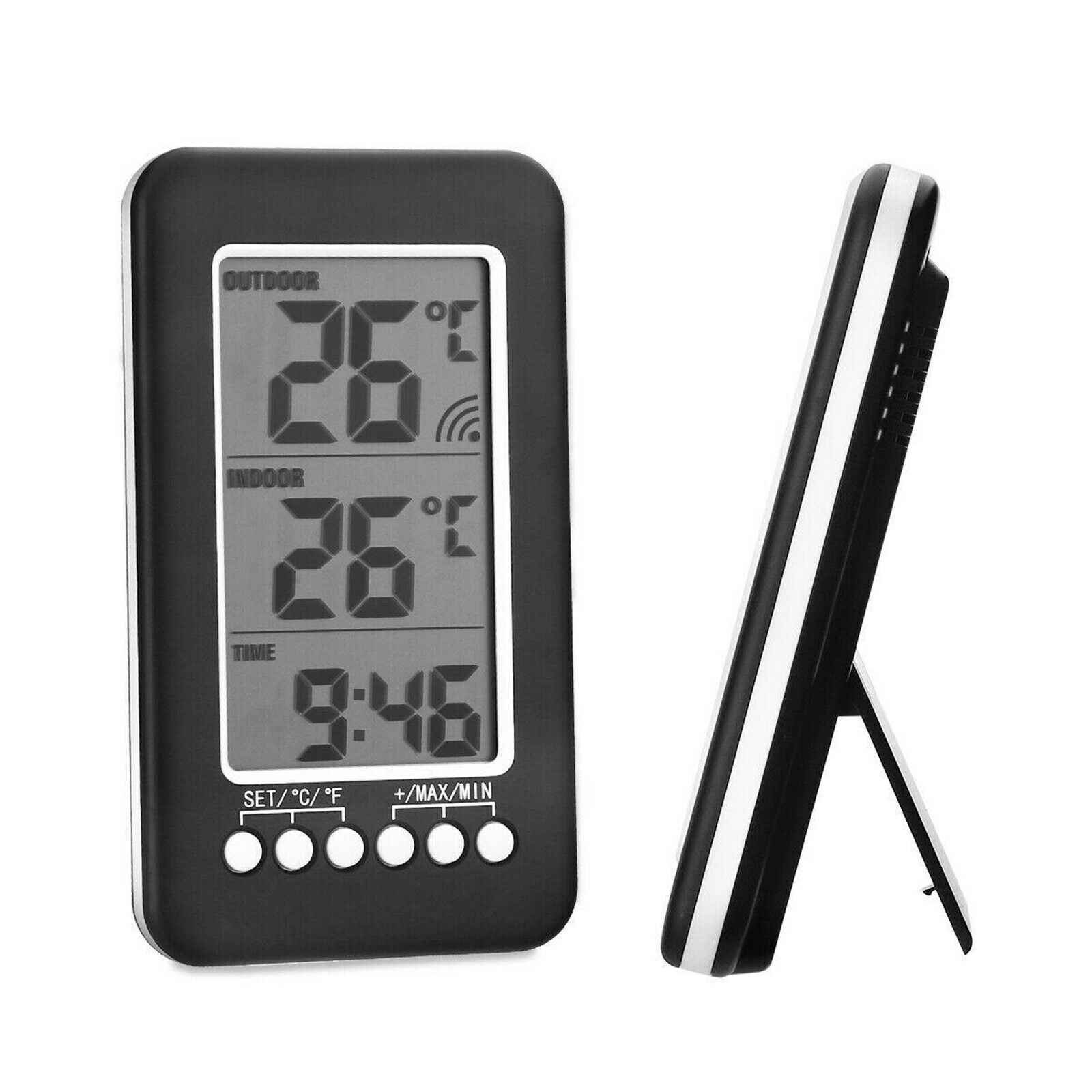 Thermometer Clock Temperature Tester Temperature Measuring Tools for Home