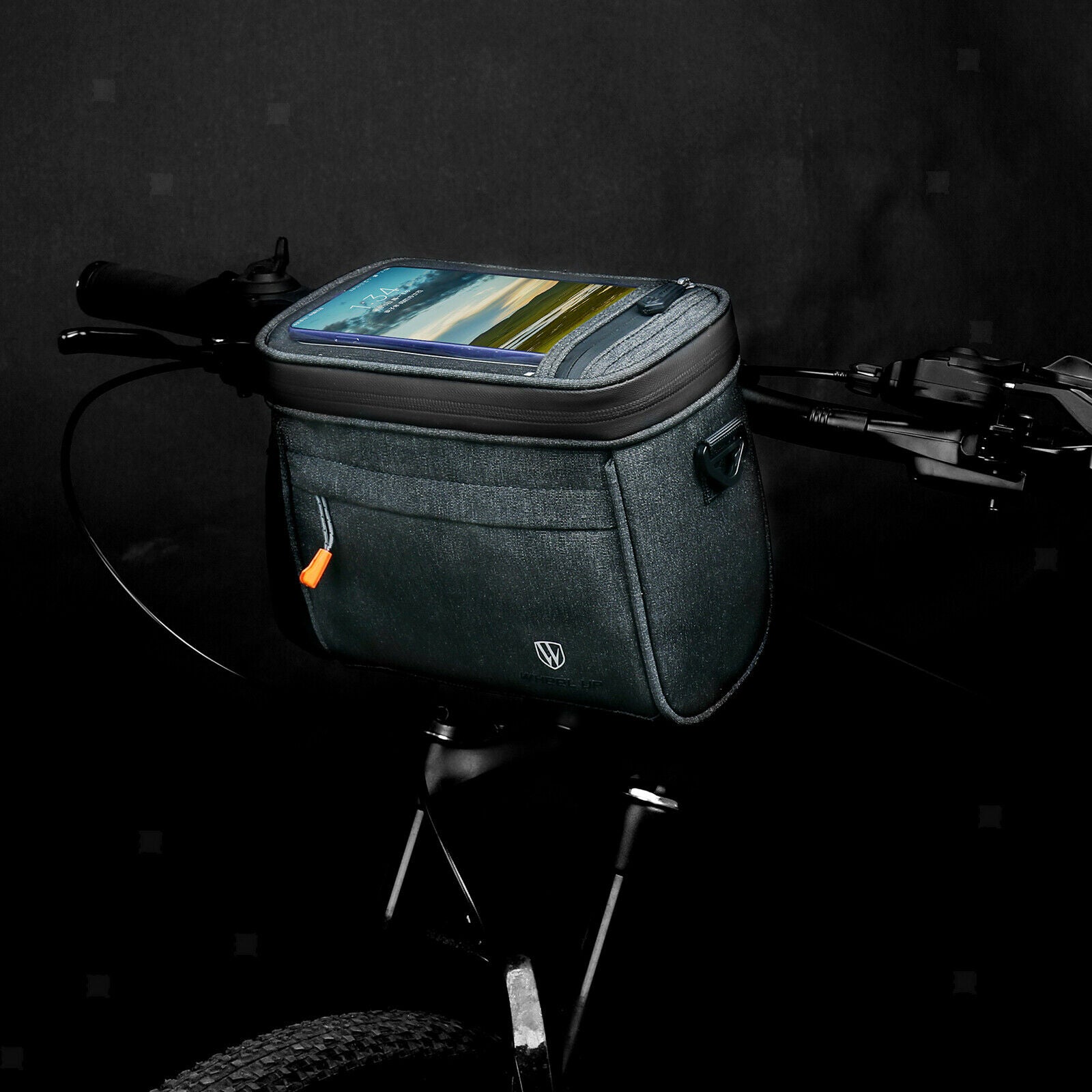 Multifunction Cycling Bike Bicycle Front Pack Shoulder Handlebar Bag Storage