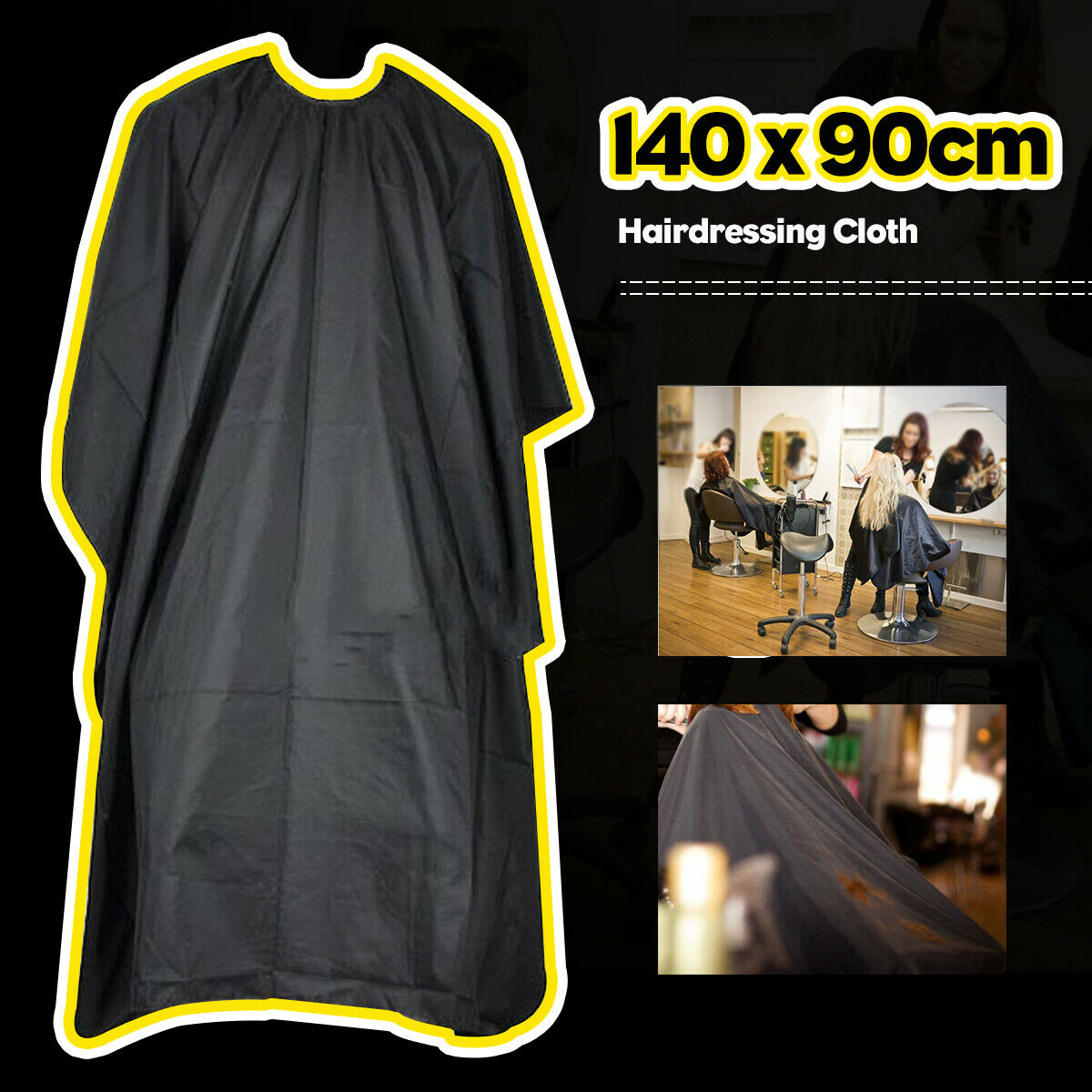 Hair Cutting Cape Hairdressing Hairdresser Barbers Cape Gown Cloth   !QF â˜ª