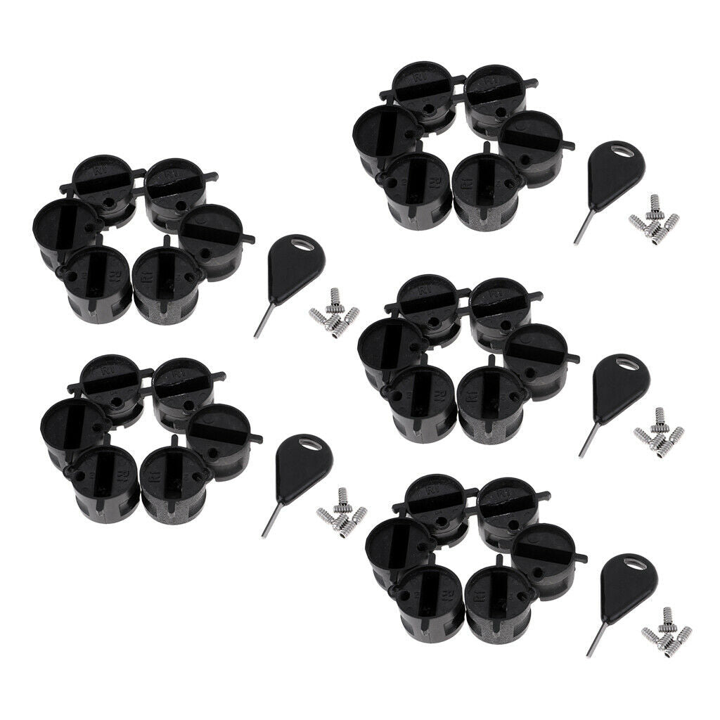 30 Pieces Surf Surf Leta Hex Key & Legrope Deck Strap Screw & Clamp Screw &