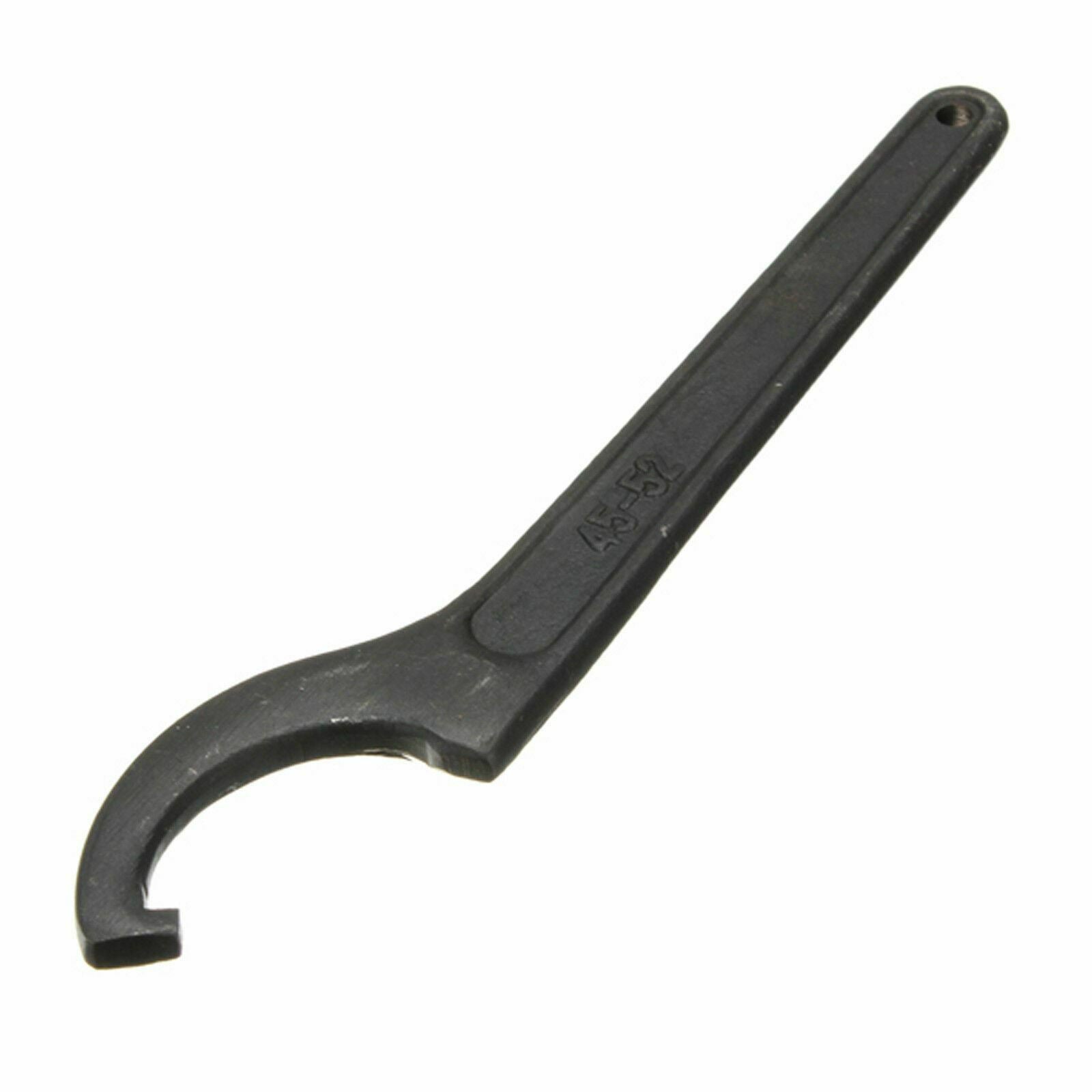 Heavy Duty Steel 45-52mm Half Moon C Spanner Mill Hook Holder Wrench CNC Tool
