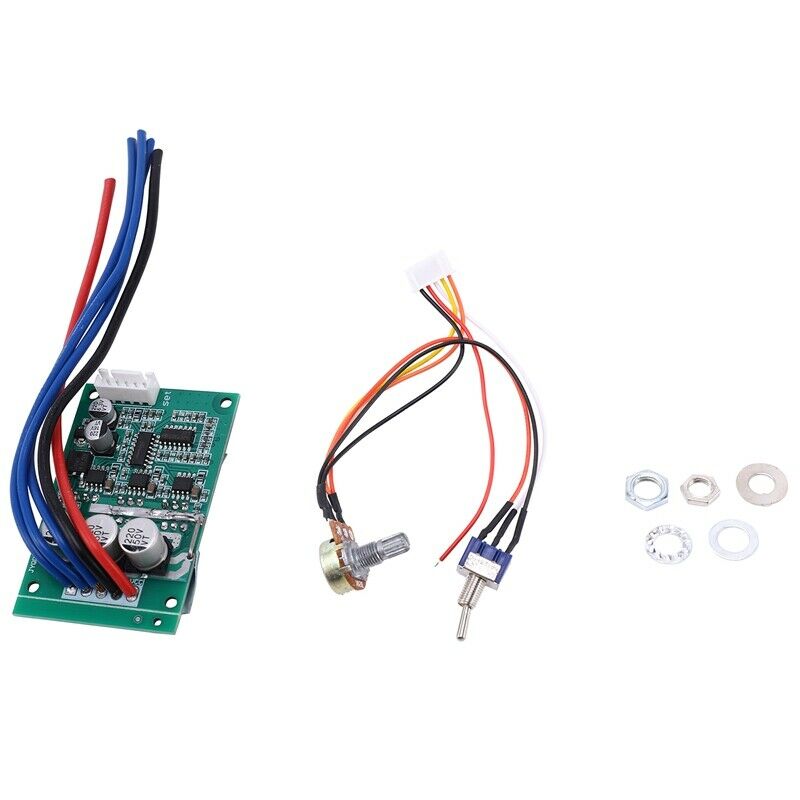 1Pc DC 12V-36V 500W High Power Brushless Motor Controller Driver Board AssemblM5