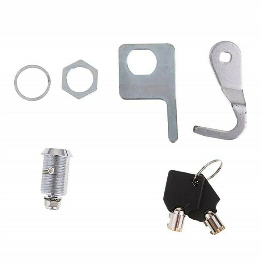 Rear Trunk Lock Pack Lock and Key Kit 3516-0199 For Touring Dresser FL 1992-2013