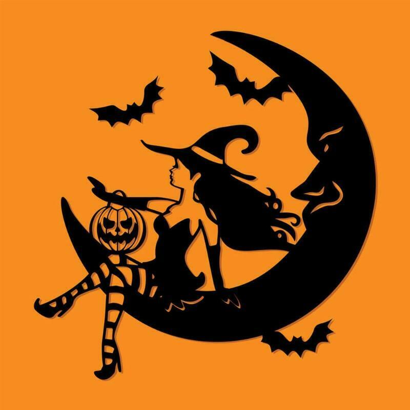 Halloween Moon Metal Cutting Dies Stencil Scrapbook Album Paper Card Template