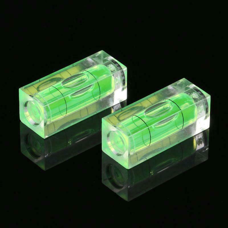 2PCS Turntable Player Leveler LP Vinyl Record Spirit Bubble Degree Tonearms for