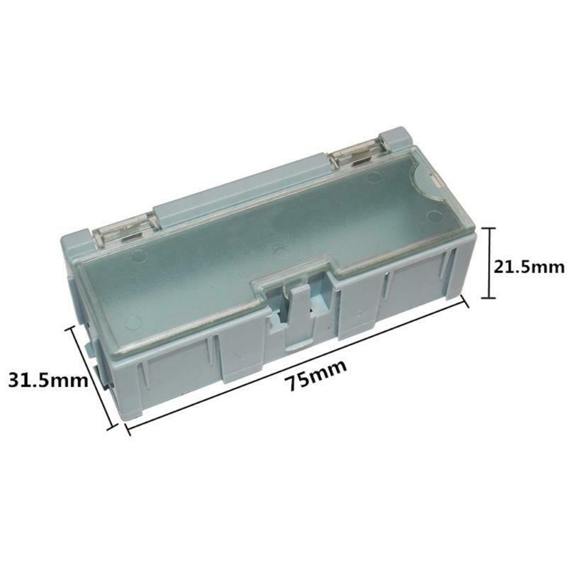 Plastic Heavy-duty Components Storage Box Case Organizer Small Parts Tool Box