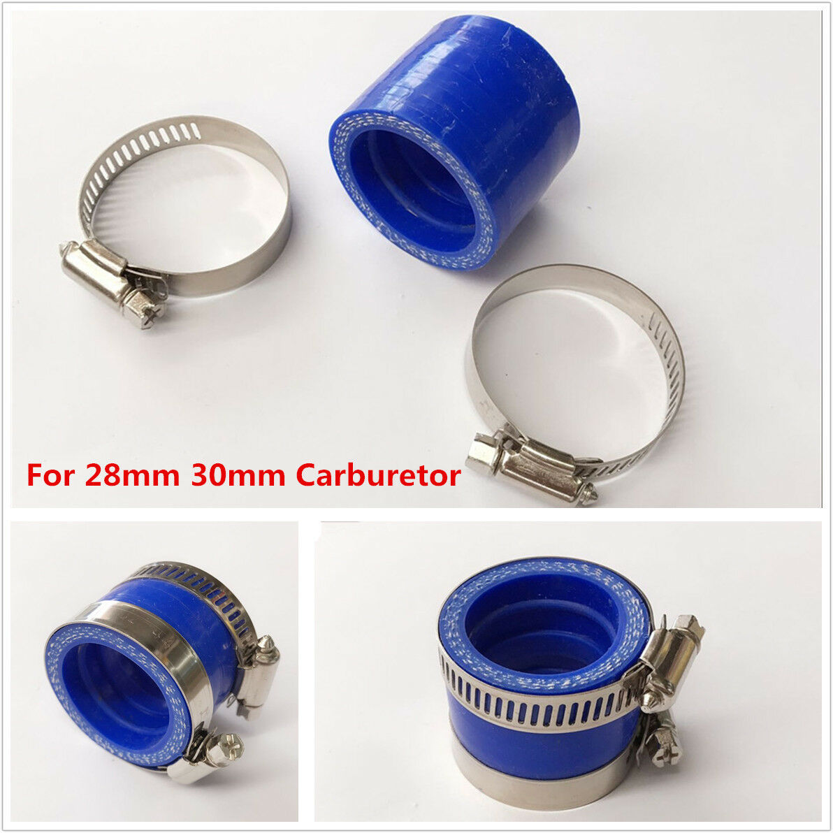 Motorcycle Carburetor Adapter Interface for 28mm/30mm Inlet Intake Pipe DirtBike
