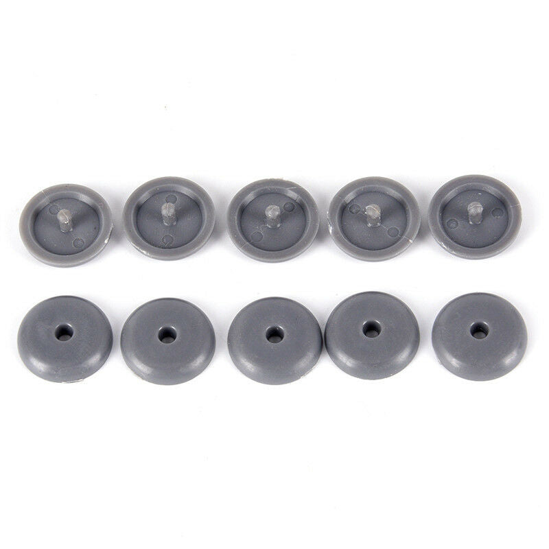10Pcs Universal Car Seat Belt Stopper Buckle Button Fastener Safety Part C.l8