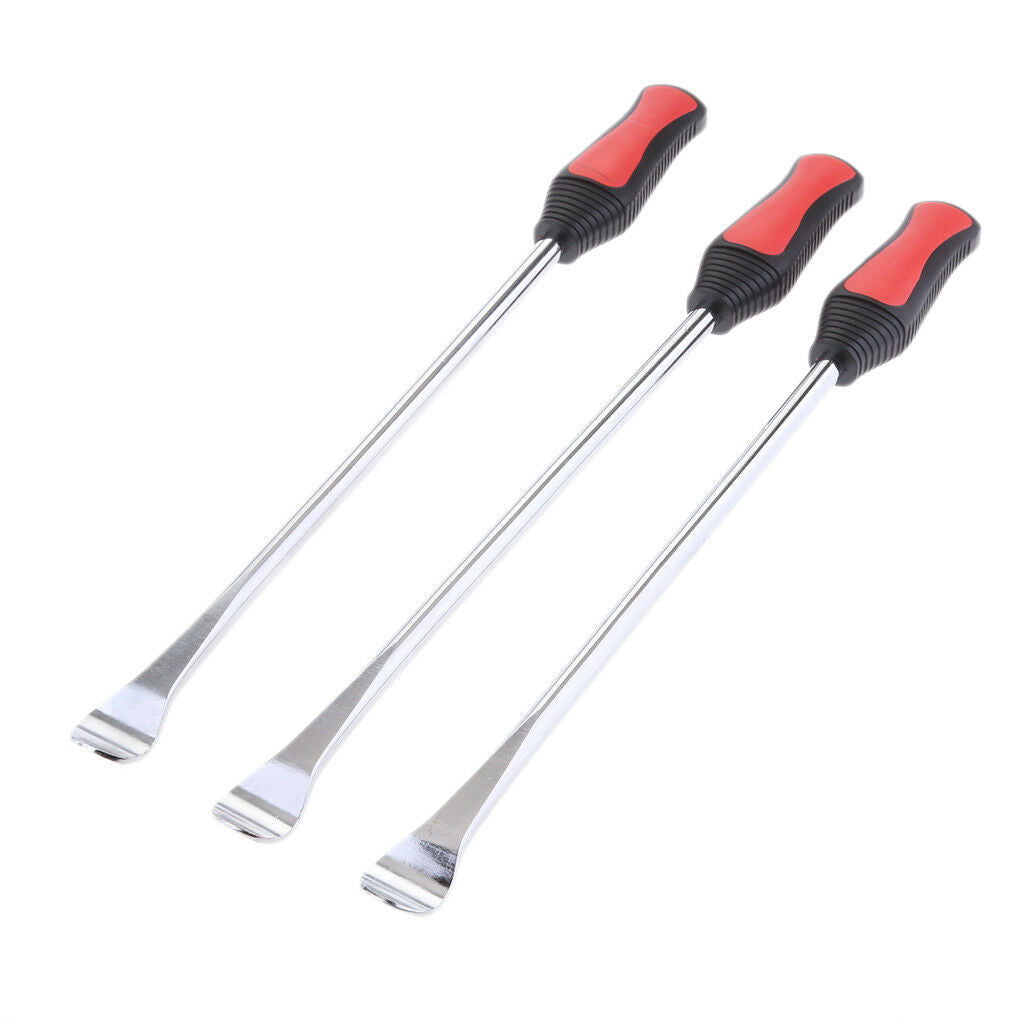 3 Pieces 14.5 inch Tire Spoon Lever Iron Tool Kit Motorcycle Professional