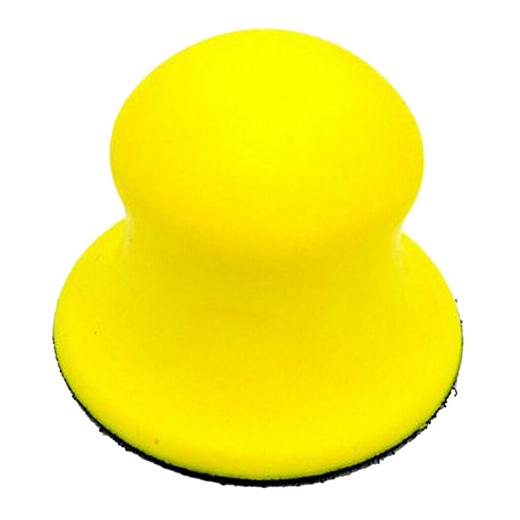 3 inch hand sanding block, nylon foam climbing sanding disc for