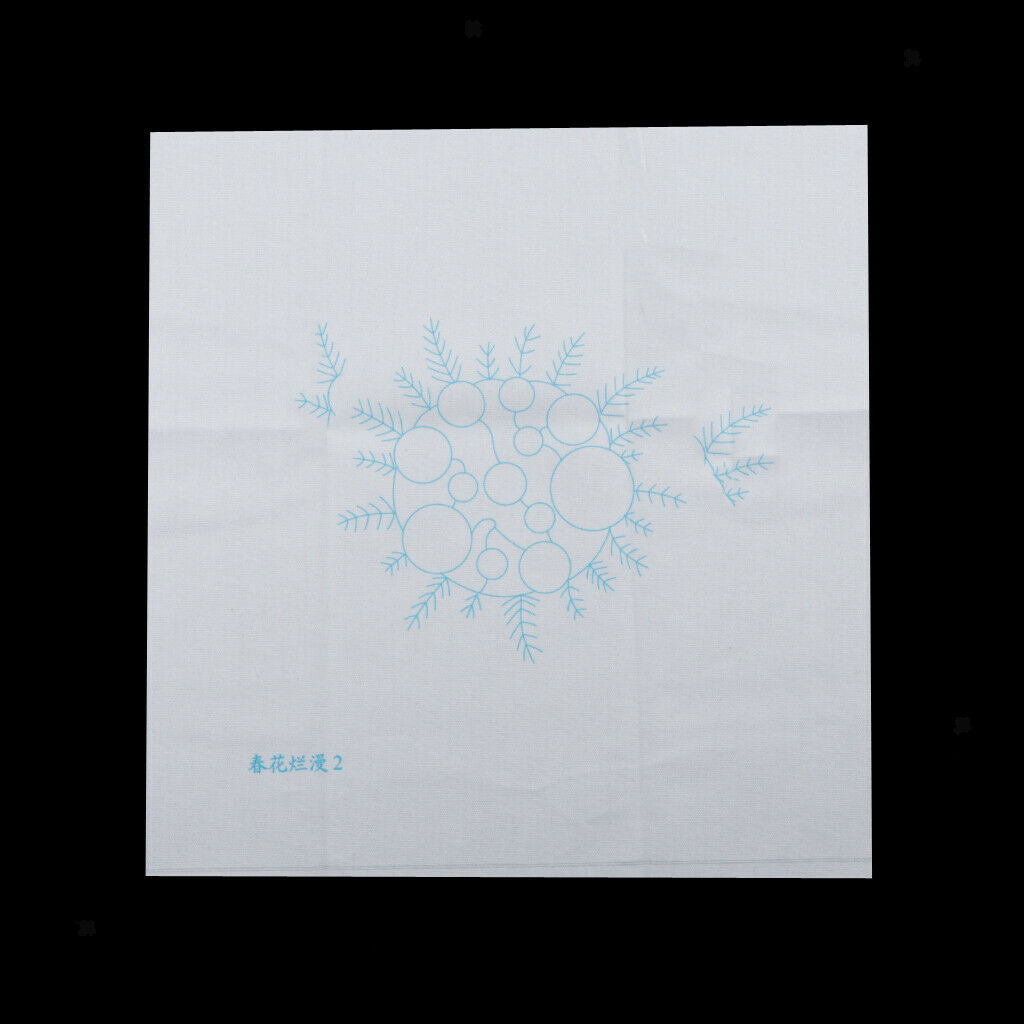 Creative Embroidery Starter Kit Cross Stitch Flower Pattern Spring-Flower_2