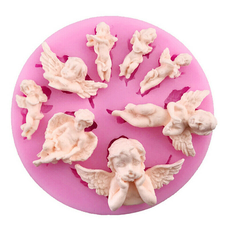 Angel Baby Silicone Mold Fondant Mould Chocolate Mould Cake Decorating Tool US