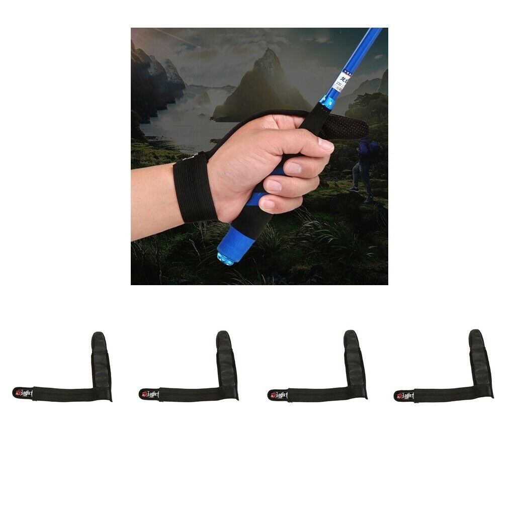 4x Single Finger Fishing Glove Anti-Slice Shield for Surf Fishing Black