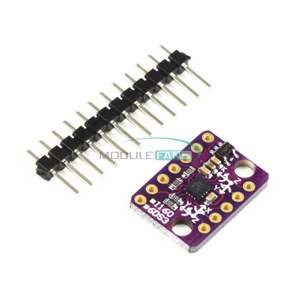 6-axis Rate Gyro BMI160 6DOF Gravity Accelerometer Sensor Module IIC SPI MF