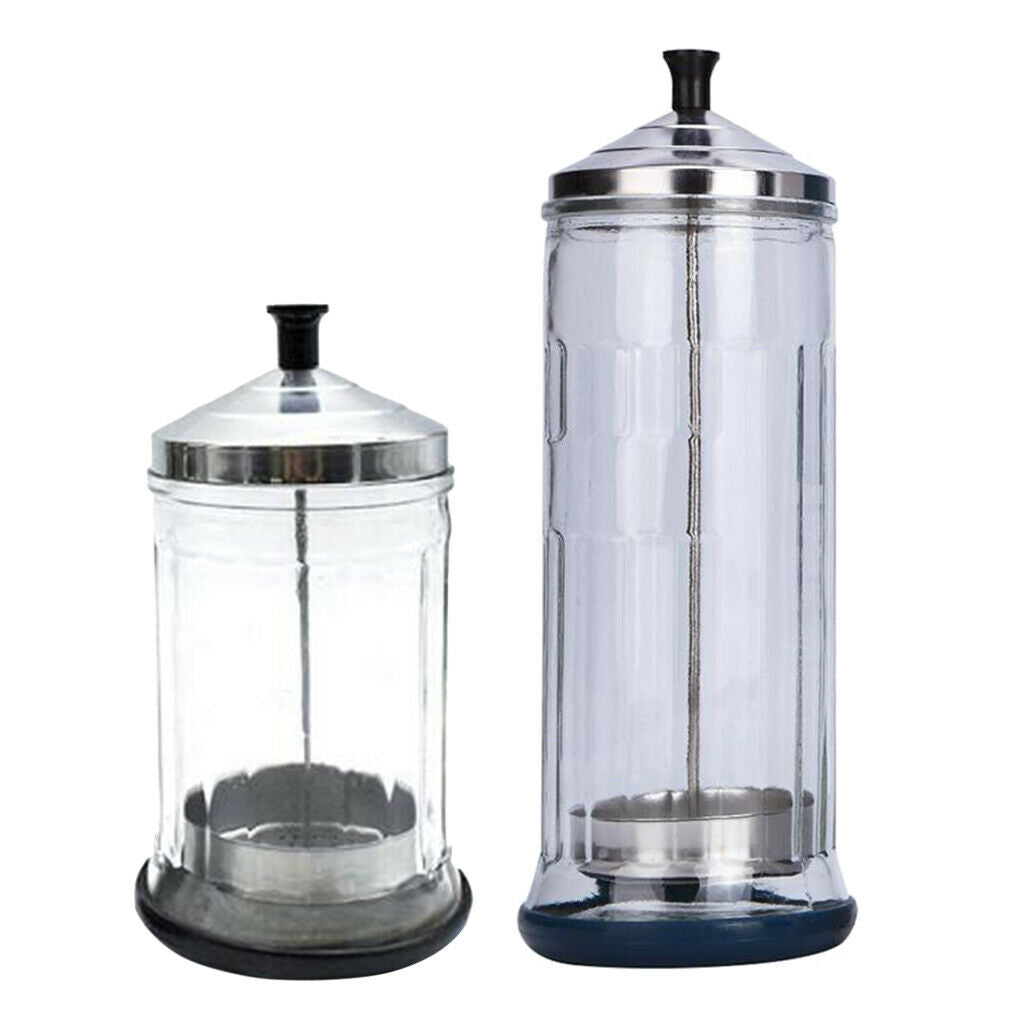 Disinfection Jar Sanitizer Jar Bottle for Barber Nipper Manicure Tools