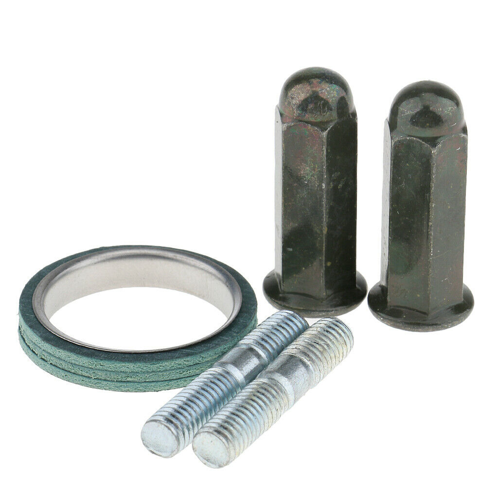 1 Set Exhaust Studs Nuts Gasket Kit for GY6 50cc 70cc 90cc 110cc 125cc 150cc