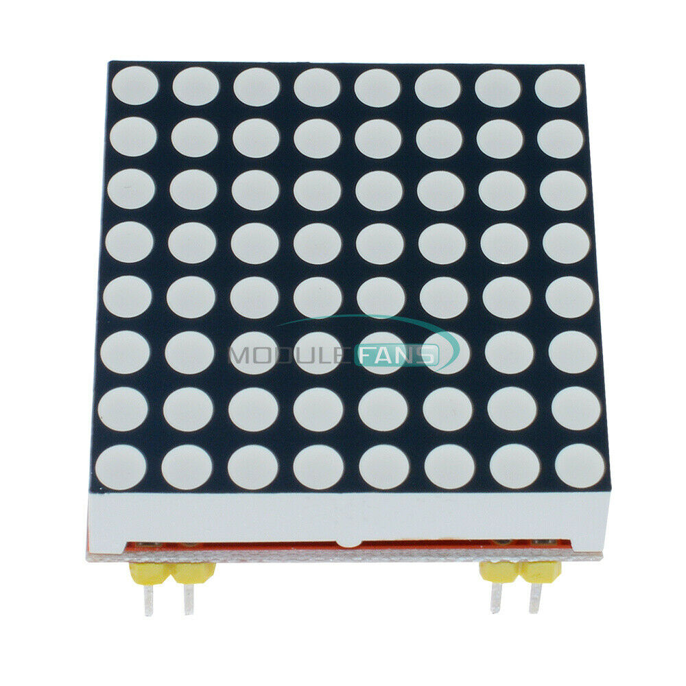MAX7219 LED Dot Matrix Arduino Microcontroller Display Module Control 5V/3.3V