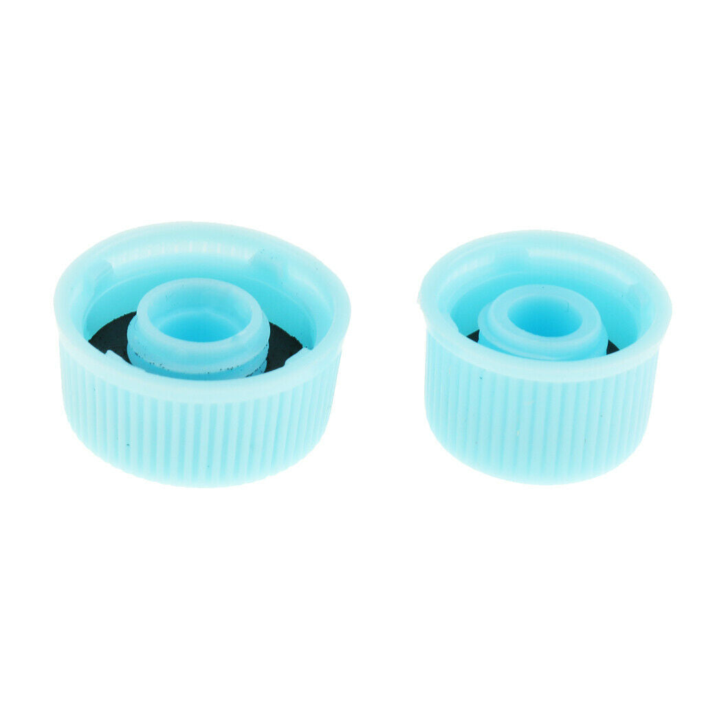 1 Pair Car Air Conditioning Hi Low Side Port Valve Core AC System Caps R134a