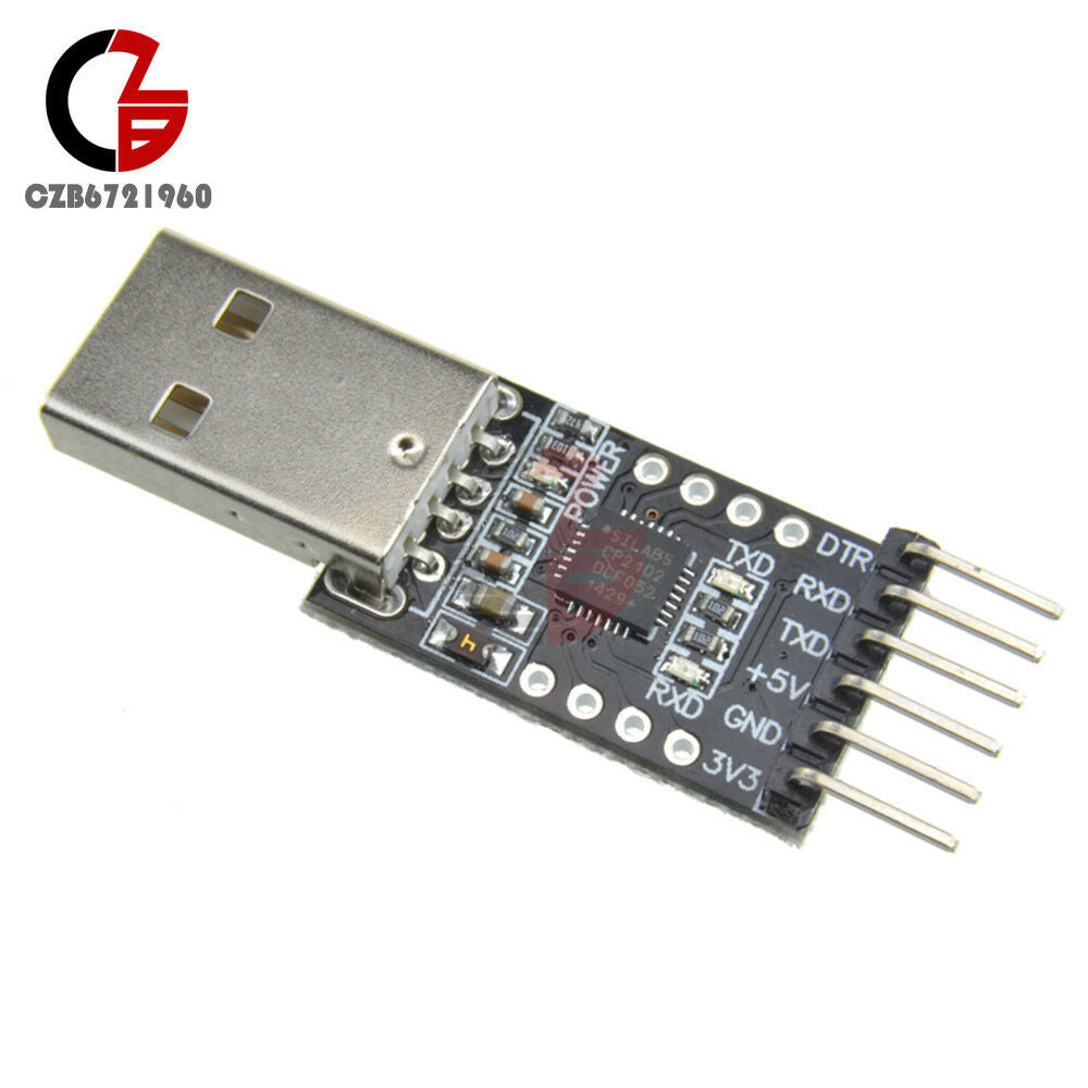 10PCS CP2102 USB 2.0 to TTL UART Module 6Pin Serial Converter STC Replace FT232