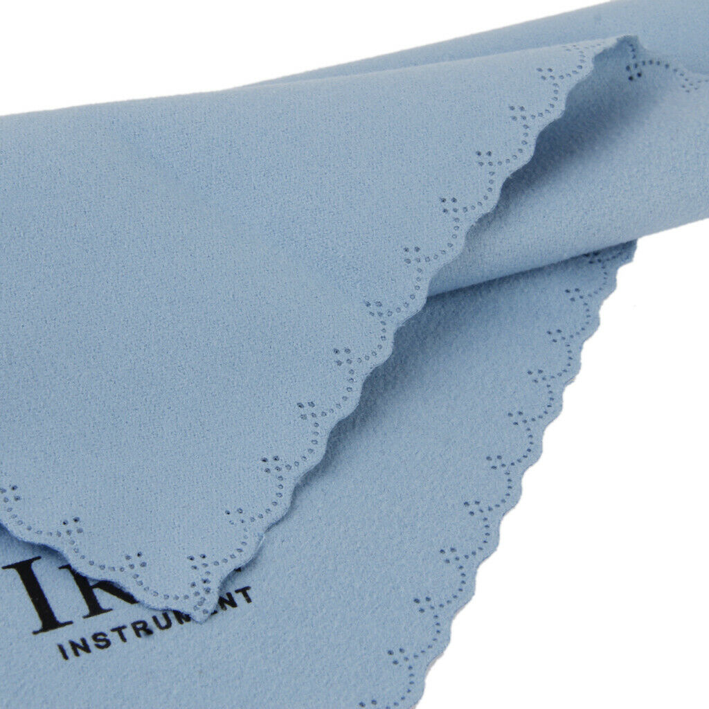 5x Cleaning Cloth For Musical Instruments Remove Fingerprint, Dirt, Dust