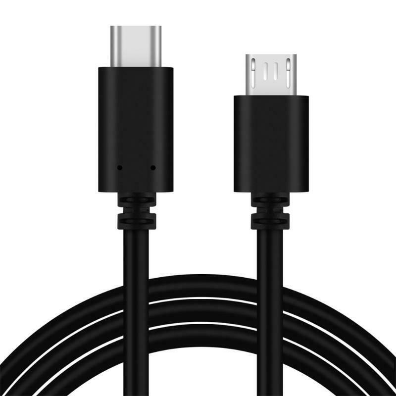 Data Sync Wire 1Meter Type-C to Micro USB Cable Durable Tablet Accessories