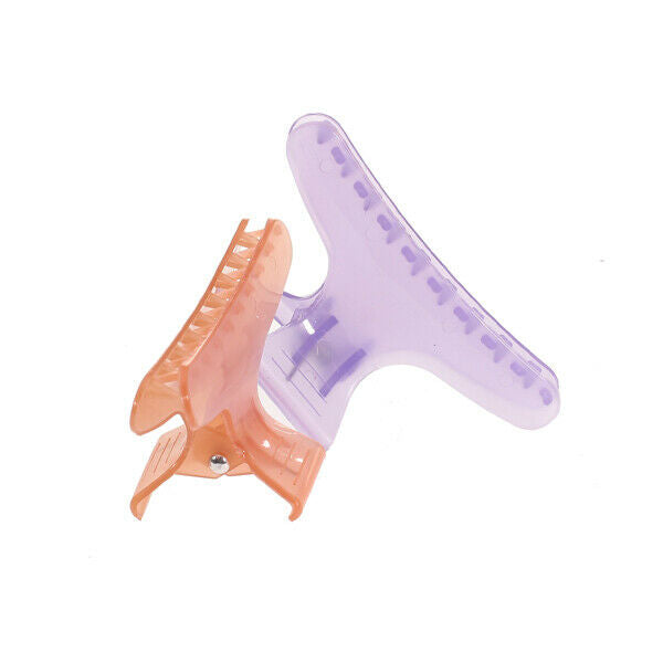 2Pcs Women Girls Hair Claws Clamps Clips Hair Grips Barrettes Accessory