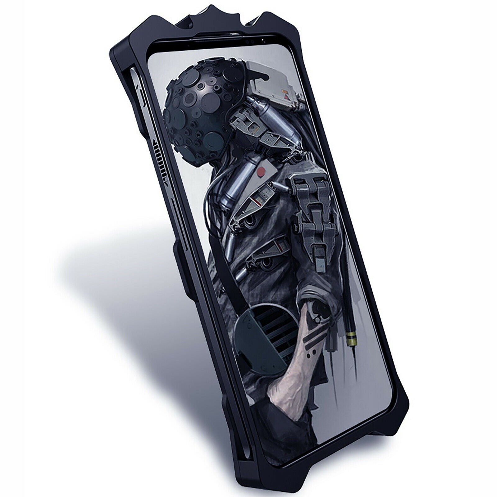 Metal Shockproof Phone Case Cool Anti-fall Back Cover for Red Magic 6/6pro