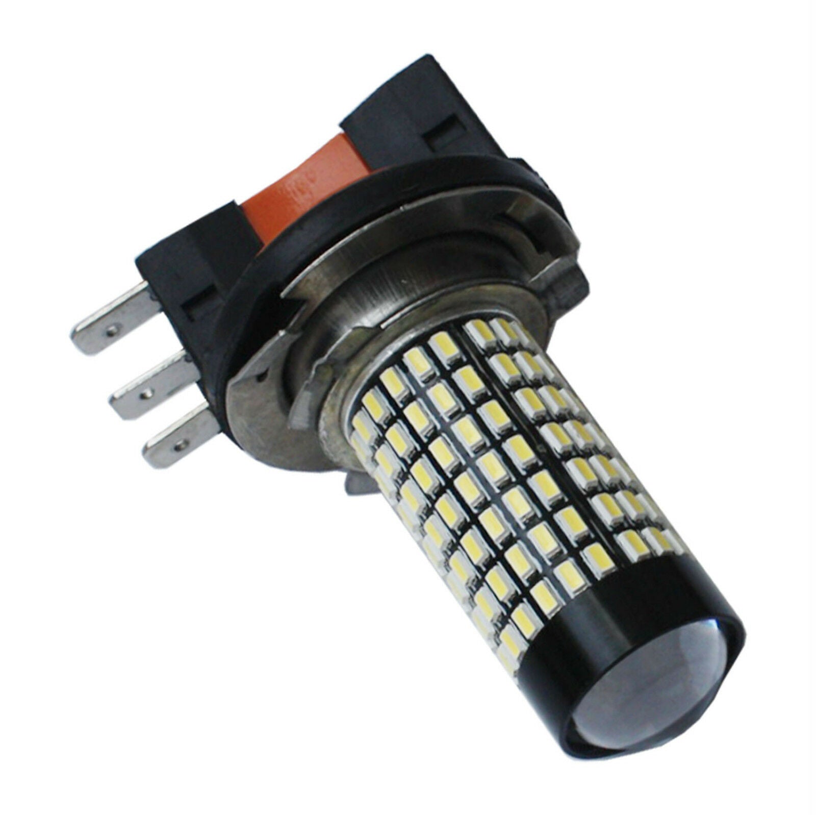 2* Newest Super Bright White 6000k H15 158SMD Car  LED Fog DRL Light Bulb Lamp