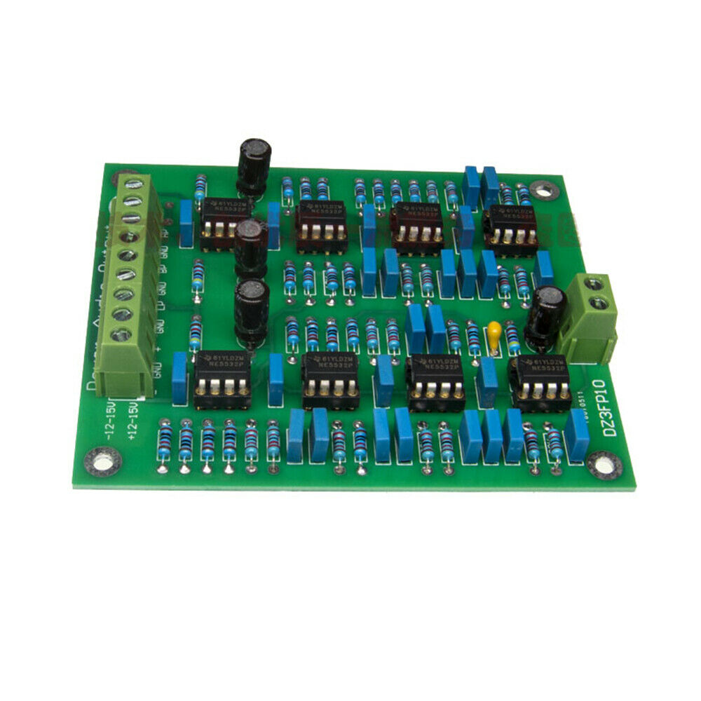 NE5532 Op Can Adjust/Customized Three-Frequency Divider Crossover Preamp