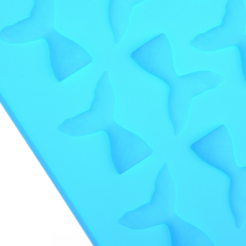 Mini Silicone Mermaid Tail Mold Fondant Cake Mold Cupcake Kitchen Baking T.l8