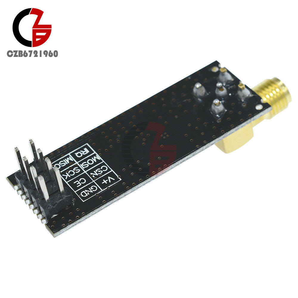 2PCS NRF24L01+PA+LNA SMA Antenna Wireless Transceiver communication module 2.4G