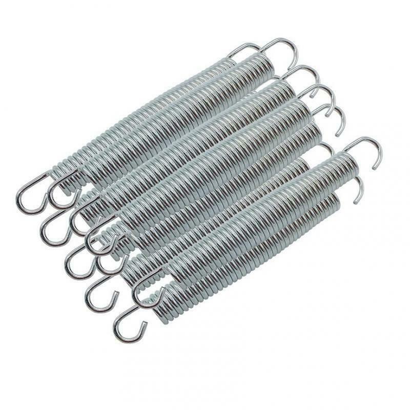 10Pcs 7'' Trampoline Springs Steel Spring High Strength Accessories Hardware