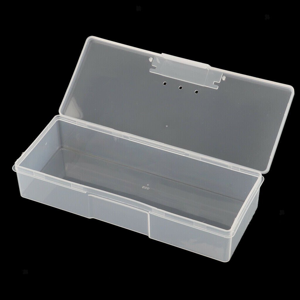 3x Plastic Storage Boxes Blank Screw Trinket Organizer Container Holder