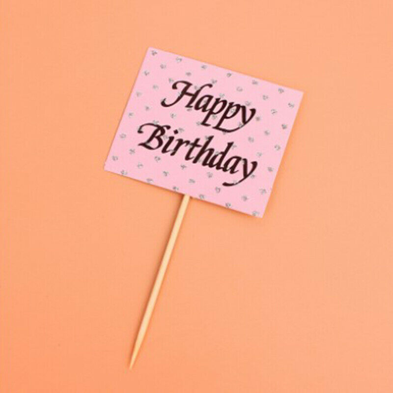 Perfume Lipstick Makeup Cake Toppers DIY Girl Cake Flags Party Baking Dec.l8