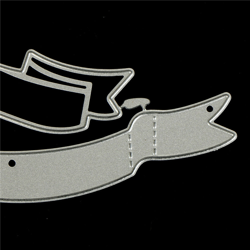 Party Ribbon framed Metal Cutting Dies For Scrapbooking Card Craft Deco.l8