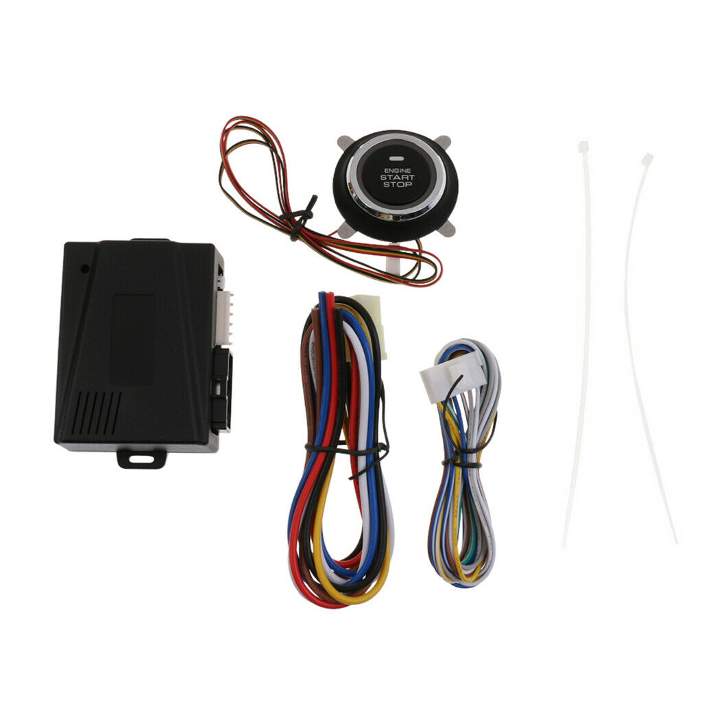 Car Engine Ignition Starter Stop Push Button Switch Illuminated LED Light