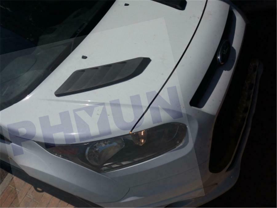 2PCS ABS Car Air Intake Scoop Bonnet Hood Vent Front Hood Vent For Ford Mustang