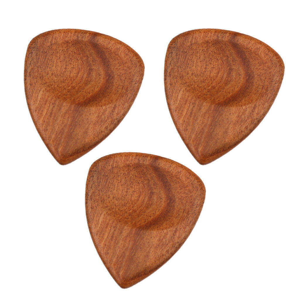 3pcs Guitar Bass Plectrum Picks for Musical Instrument Accs CHACATE PRETO