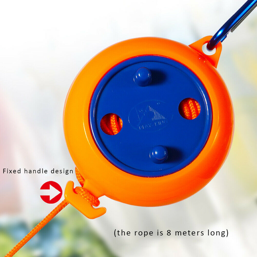 Retractable Clothesline Indoor Outdoor Travel Portable Windproof Lanyard @