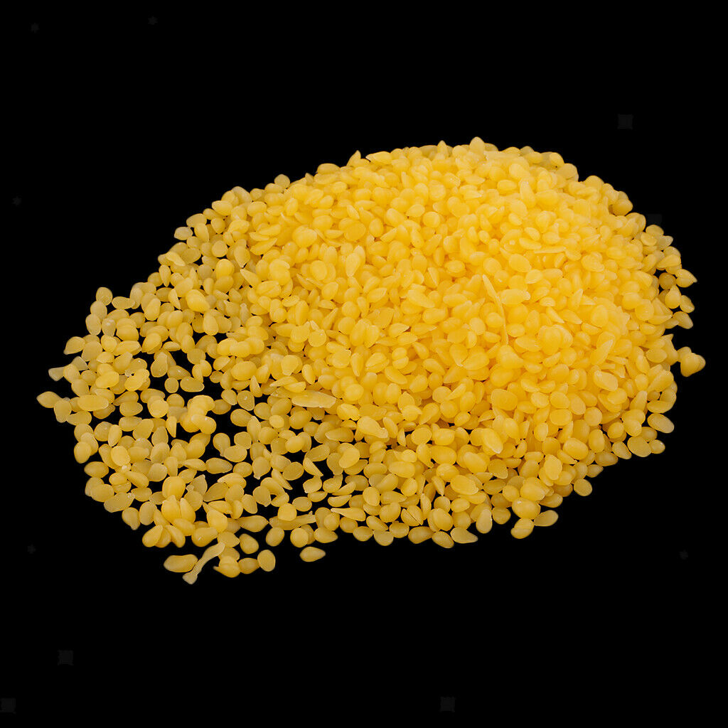 100g Pure Yellow/Refined Beeswax Pellet Cosmetic DIY Lip Balms Candles Soap