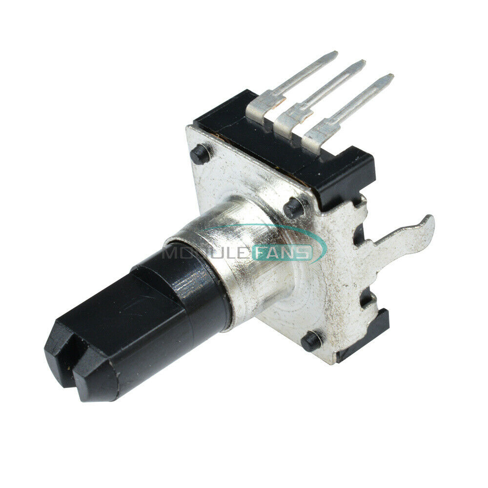 5Pcs Rotary Encoder EC12 Audio Digital Potentiometer 15mm Handle