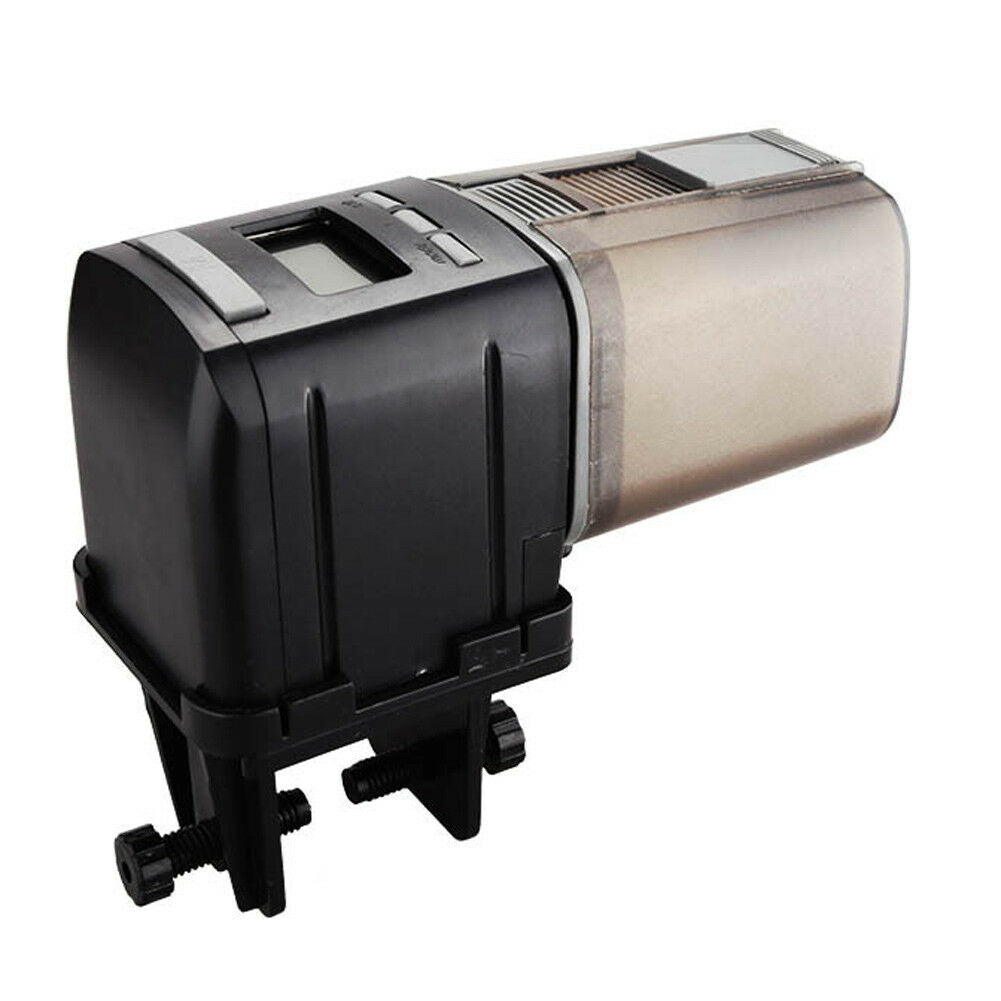Programmable Auto Fish Feeder Feeding Aquarium Tank Automatic Food Dispenser