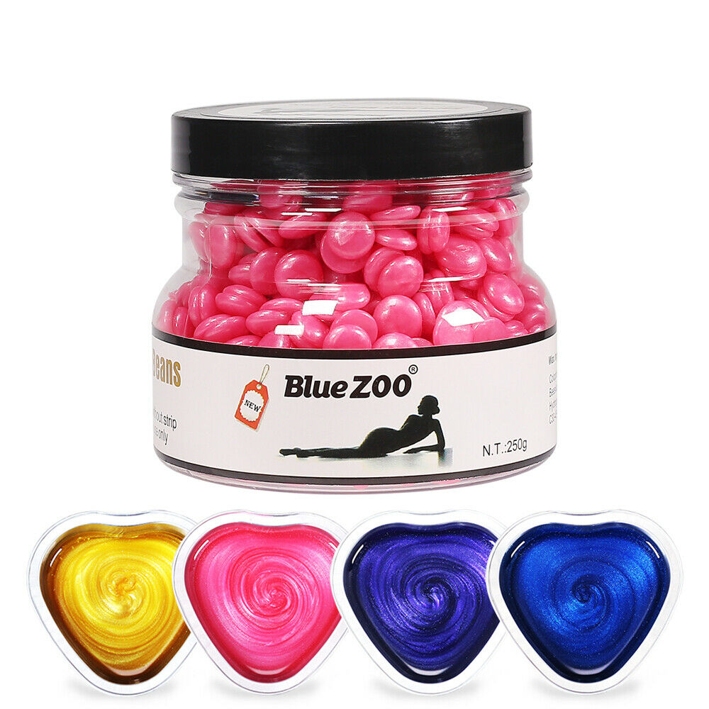 2 Packs 250g Depilatory Hard Wax Beans Body Bikini Hair Removal Painless
