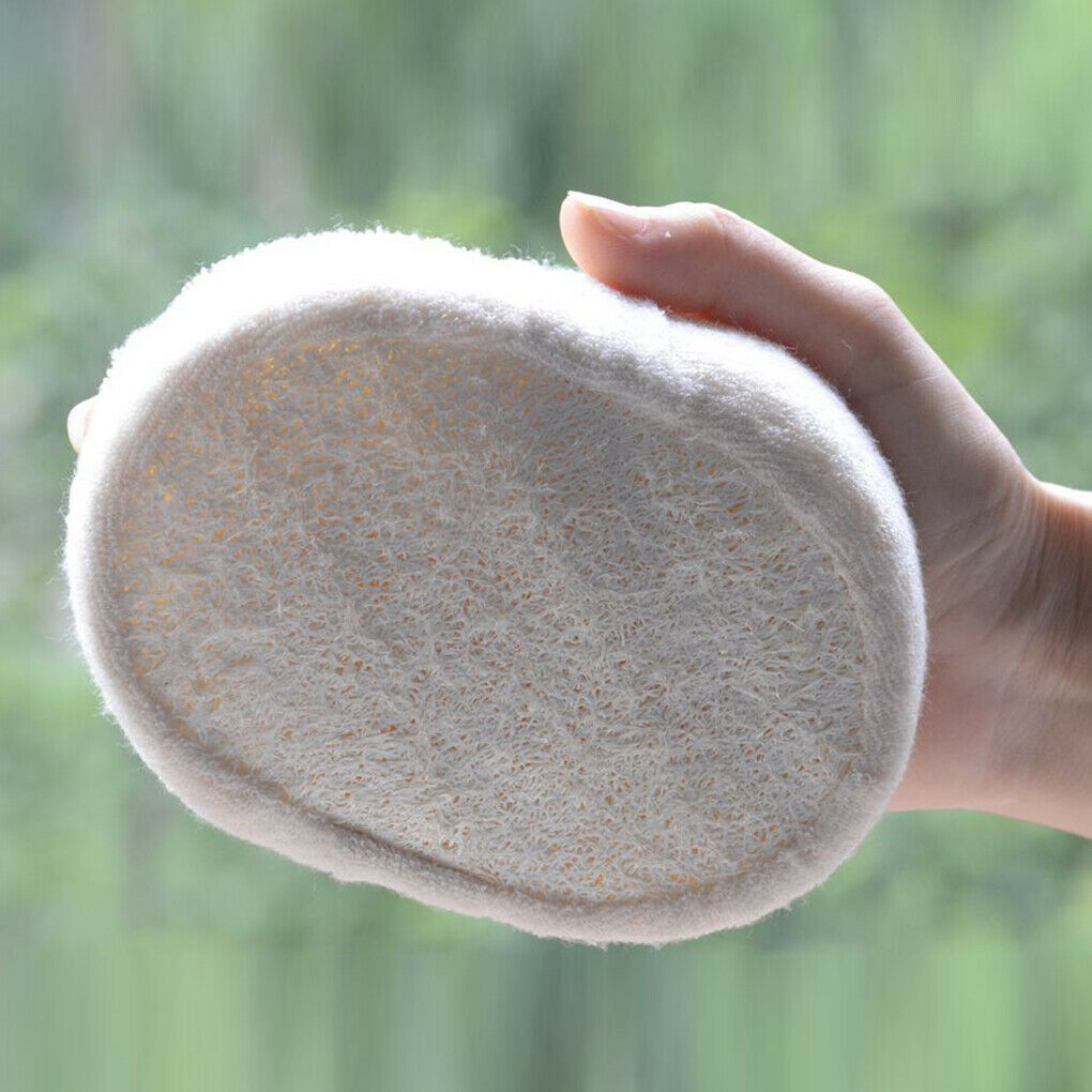 Natural Eco-Exfoliating Body Sponge Scrubber Pad Soft Scrub Skin Care Sponge