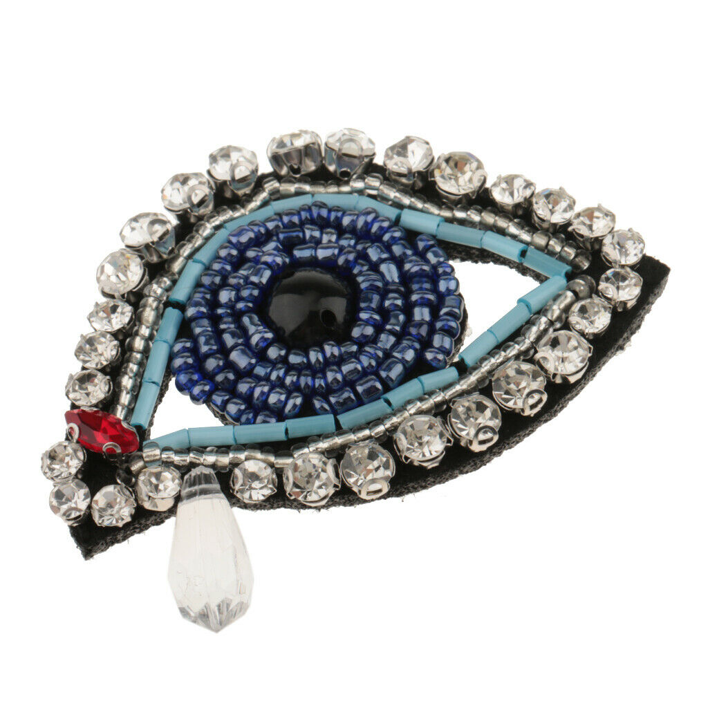 Patches iron-on applique applique iron-on transfers blue eyes