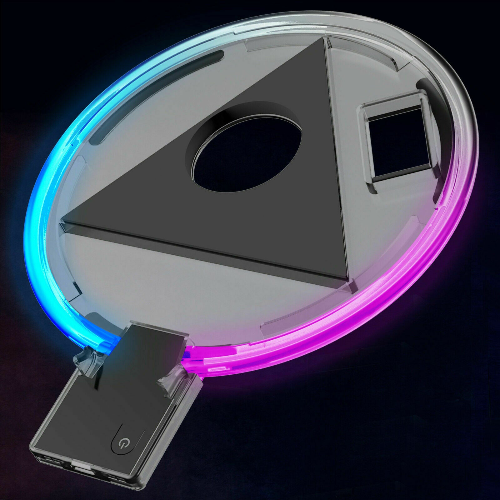 Adjustable RGB Base for PS5 Host Game Console Atmosphere LED Light Stand Props