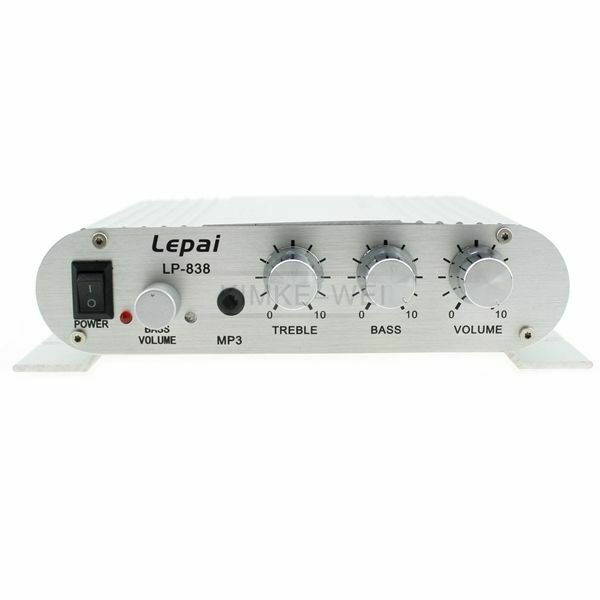 200W Mini Radio MP3 Stereo Car Bike Hi-Fi Amplifier 12V