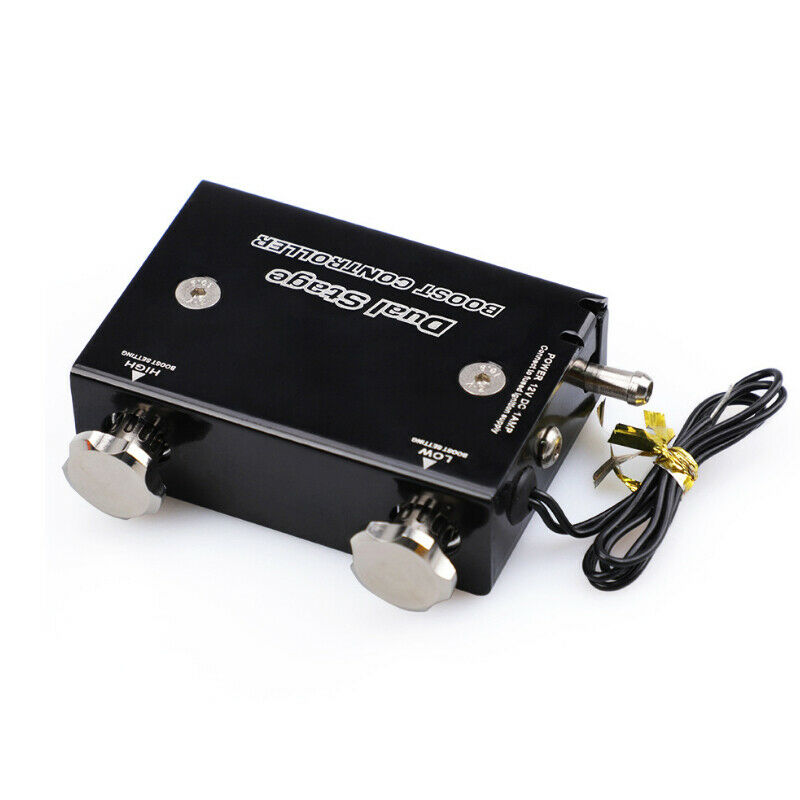 Car SUV Dual Stage Electronic Turbo Boost Controller PSI Turbocharger Switch Kit