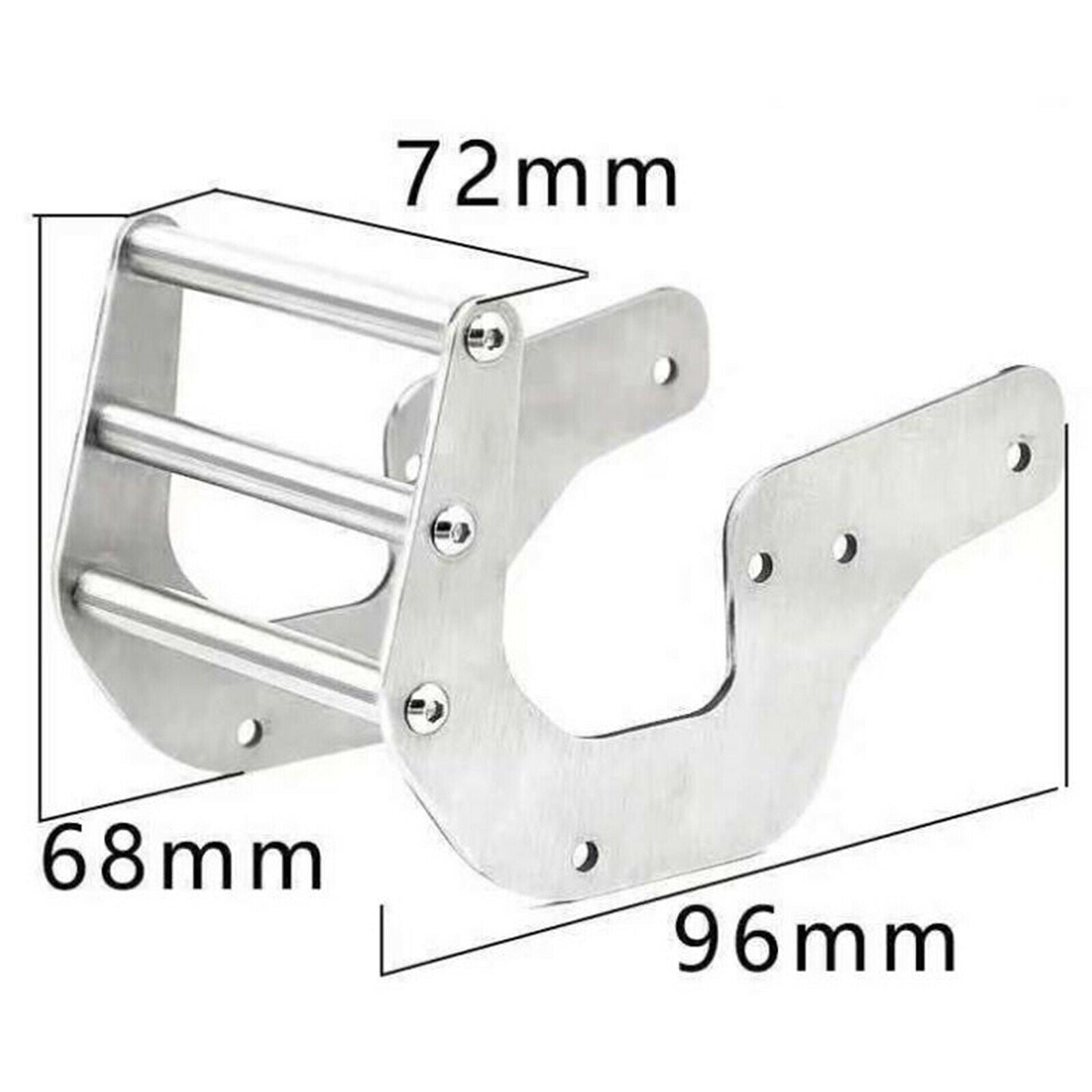 For LOSI LMT 4WD Solid Axle Monster Truck Front Bumper Steel Guard Bar Parts